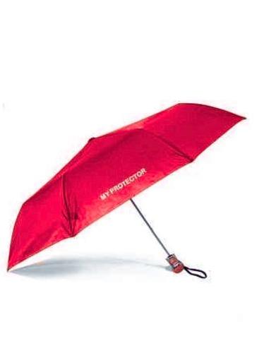 Umbrella - with caption My protector Manual fold